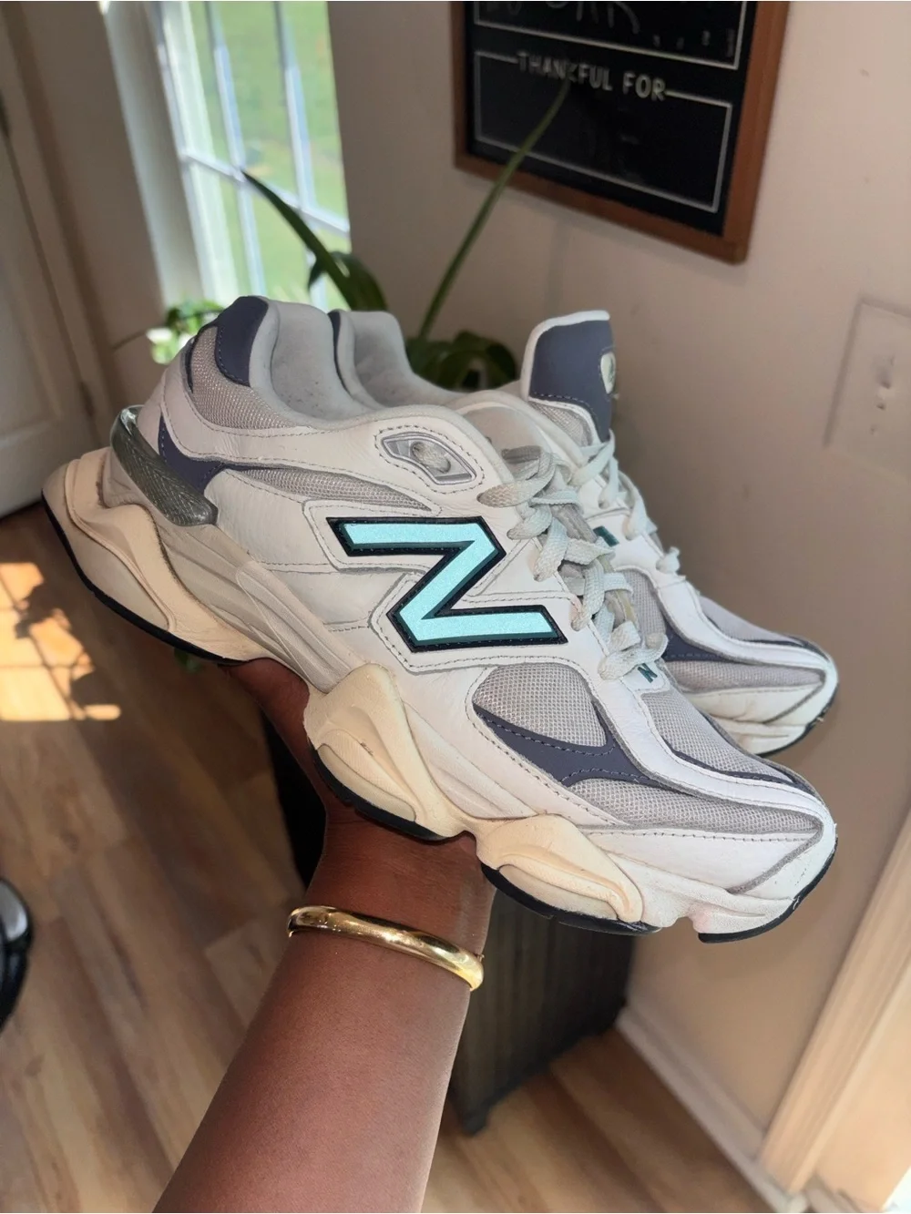New Balance 9060 Sea Salt Spruce Dark Arctic Grey Unisex